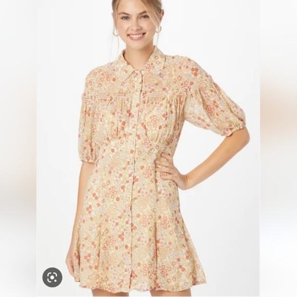Free People Bonnie Mini Dress size S - Picture 13 of 15